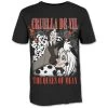 Camiseta Disney Unisex - Design: 101 Dalmations Cruella Homage