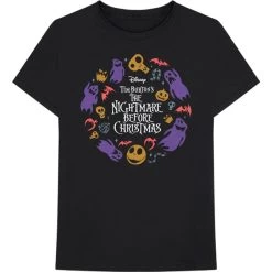 Camiseta Disney Unisex - Design: The Nightmare Before Christmas Character Flight