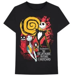 Camiseta Disney Unisex - Design: The Nightmare Before Christmas Ghosts