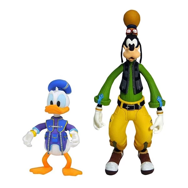 Disney Muñeco De Acción Kingdom Hearts 3 Select Goofy & Donald