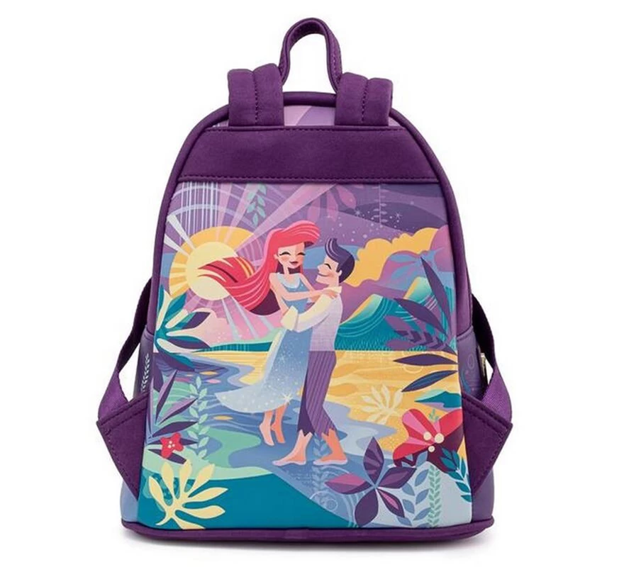 Disney Bolso Mochila La Sirenita Castillo Loungefly - Imagen 4