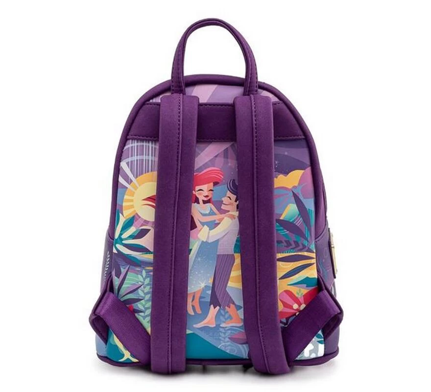 Disney Bolso Mochila La Sirenita Castillo Loungefly - Imagen 5