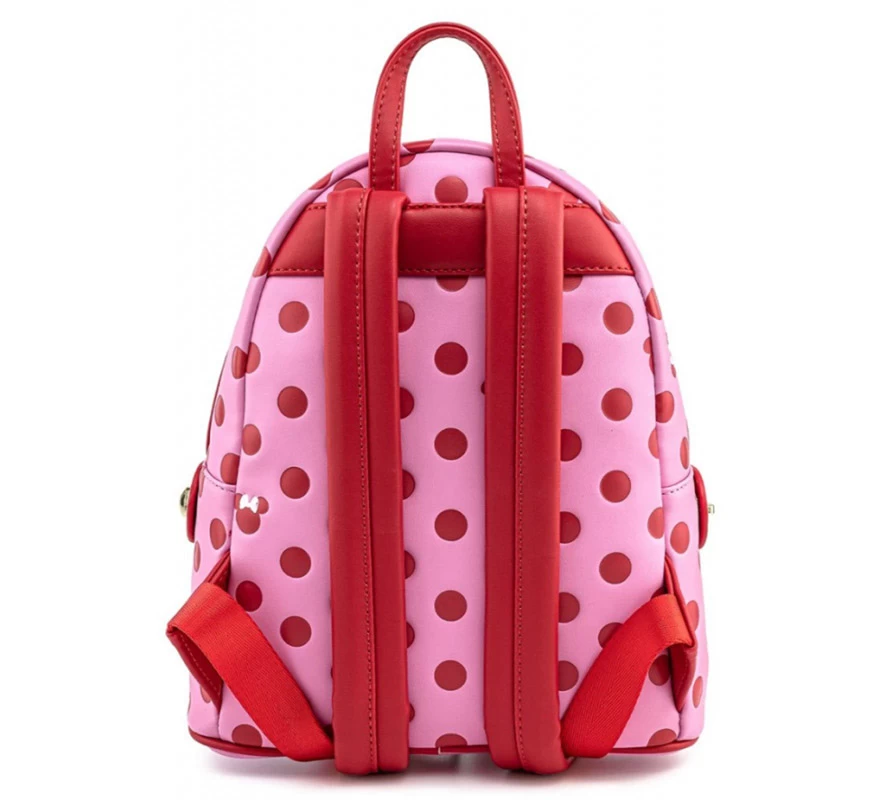 Disney Bolso Mochila Loungefly Minnie Lacito Rosa - Imagen 3