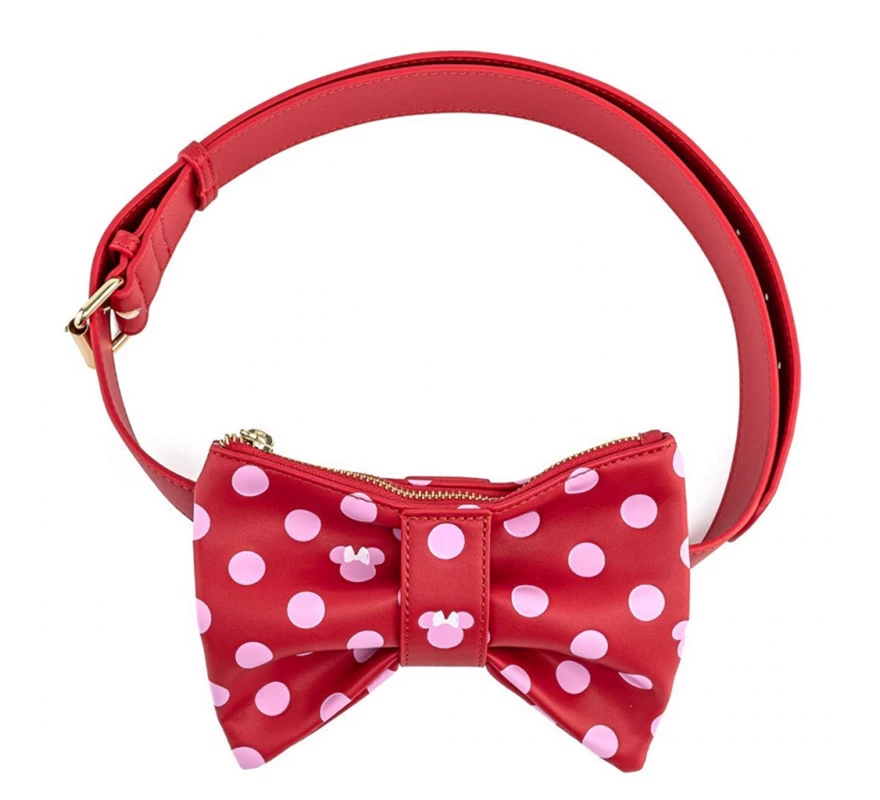 Disney Bolso Mochila Loungefly Minnie Lacito Rosa - Imagen 4