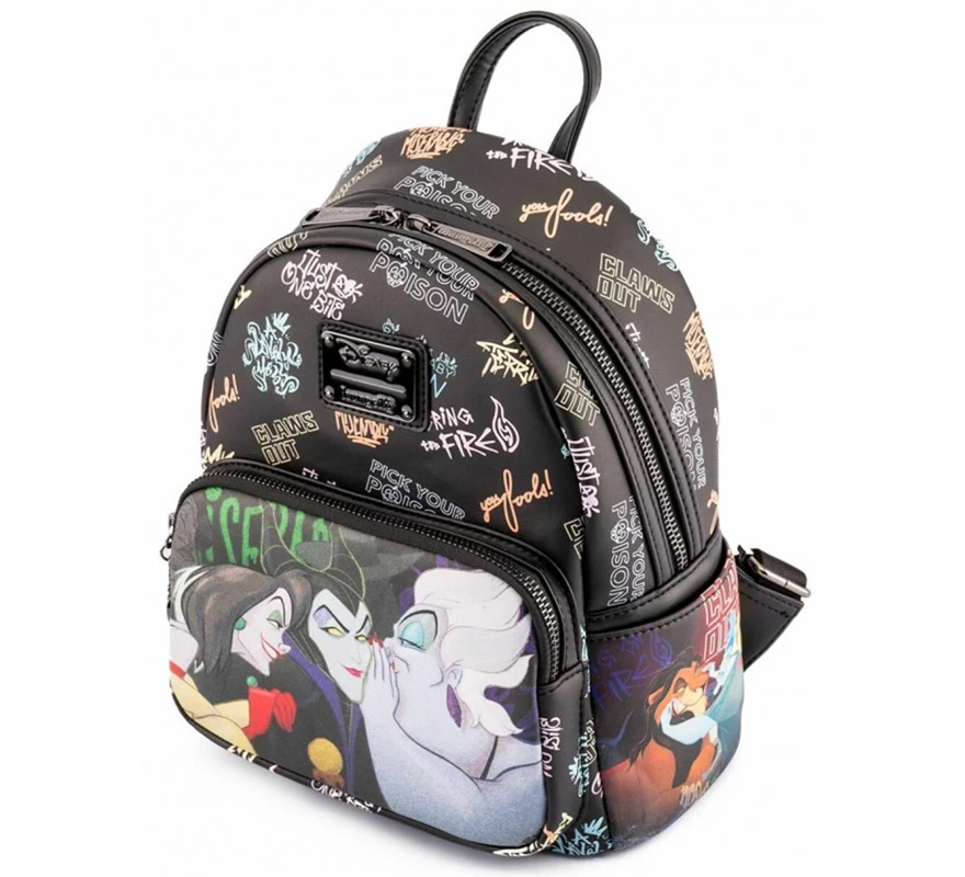 Bolso Mochila Loungefly Villanas Disney Club - Imagen 4