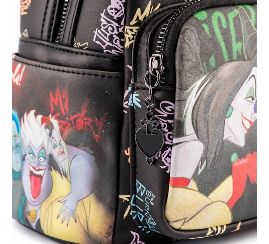 Bolso Mochila Loungefly Villanas Disney Club - Imagen 5