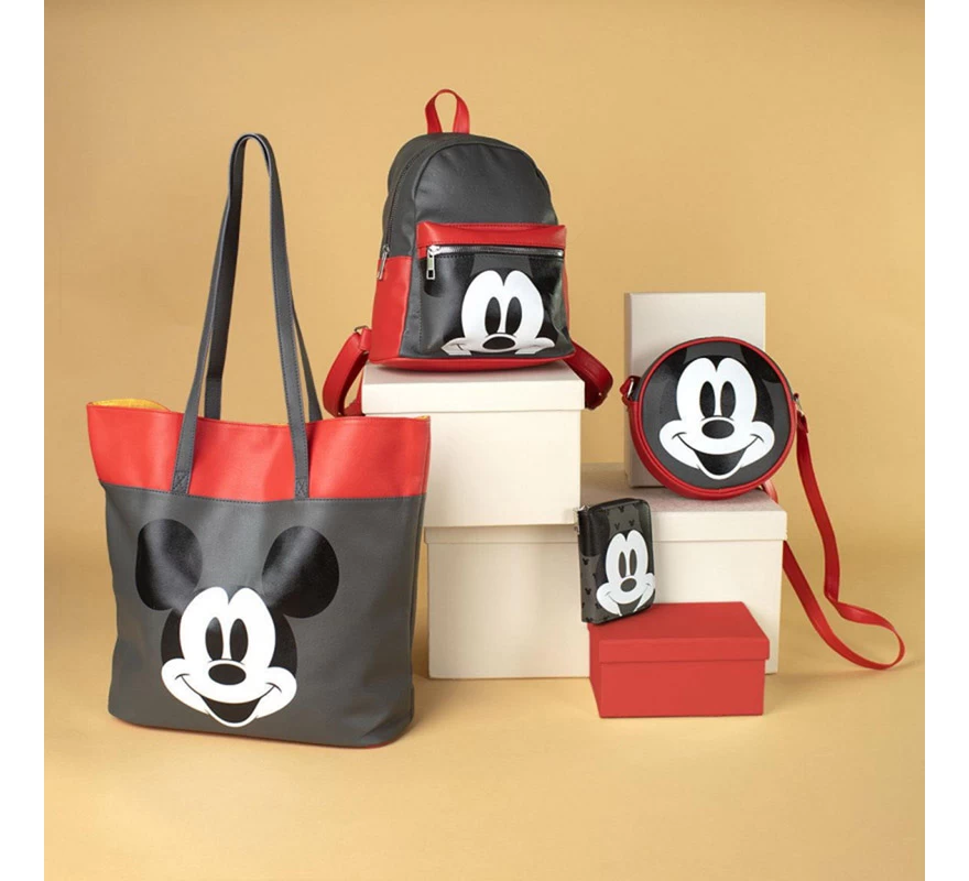 Bolso Mochila Mickey Mouse Disney Face - Imagen 4