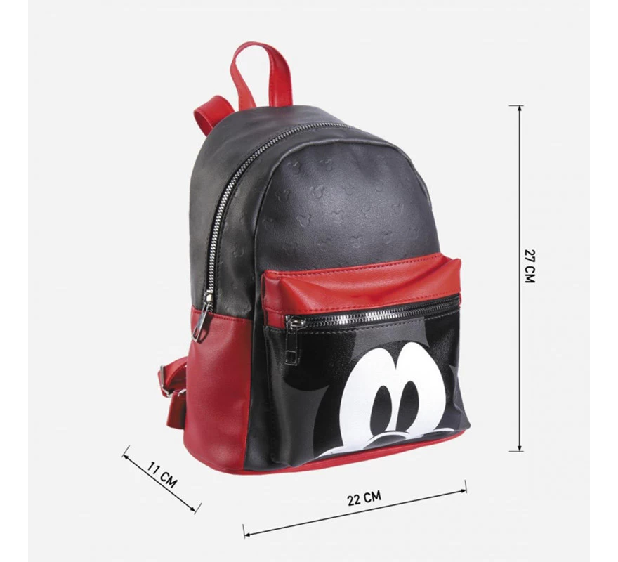 Bolso Mochila Mickey Mouse Disney Face - Imagen 2