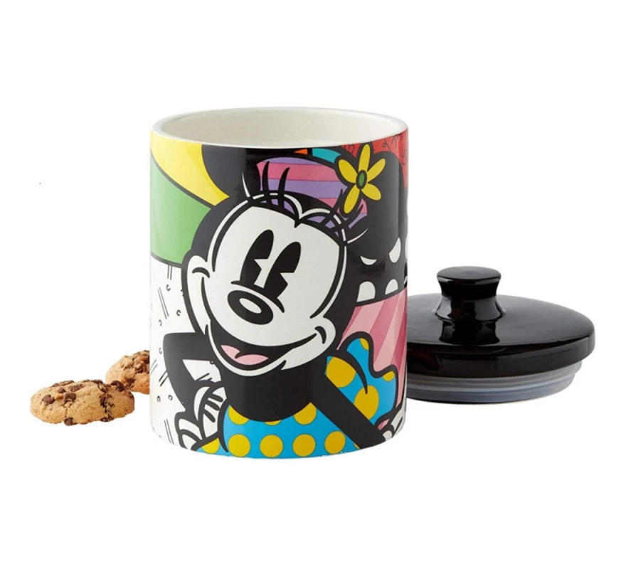 Disney Bote Galletero Minnie Mouse Romero Britto - Imagen 3