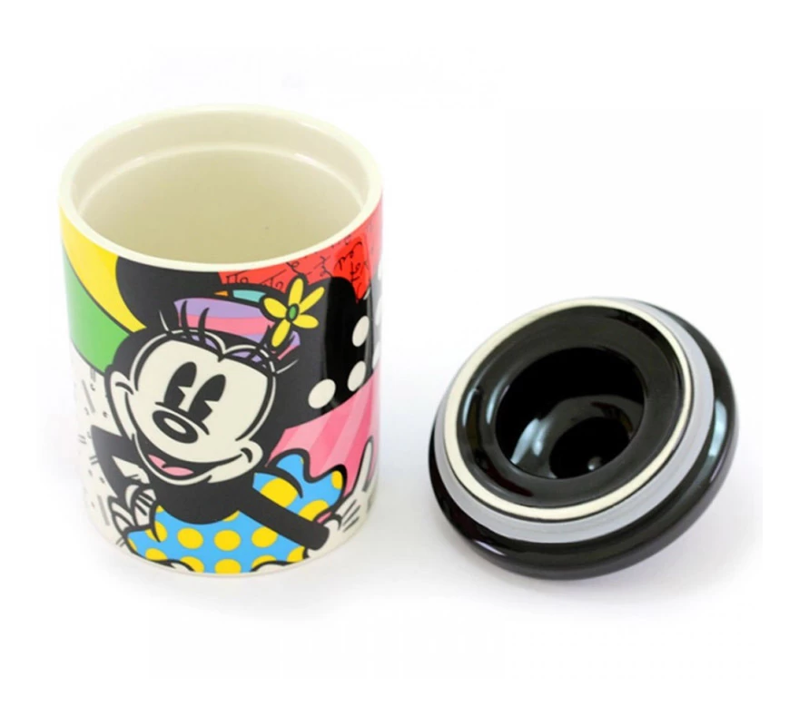 Disney Bote Galletero Minnie Mouse Romero Britto - Imagen 4