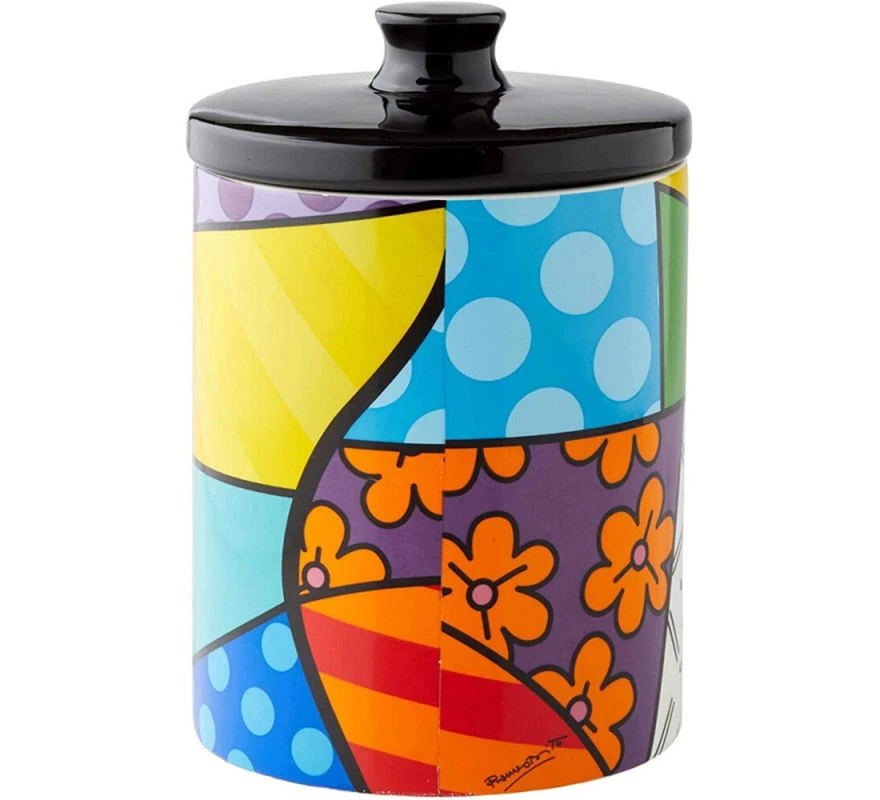 Disney Bote Galletero Minnie Mouse Romero Britto - Imagen 2