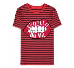 Camiseta Mujer Cruella Disney Red