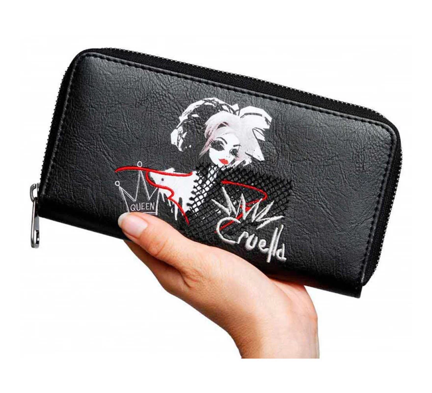 Disney Cartera Larga Cruella De Vil Diva