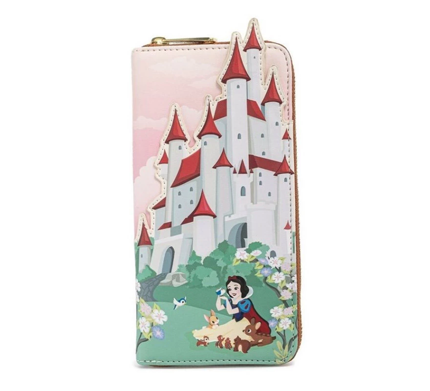 Disney Cartera Loungefly Blancanieves Y Los 7 Enanitos Castillo