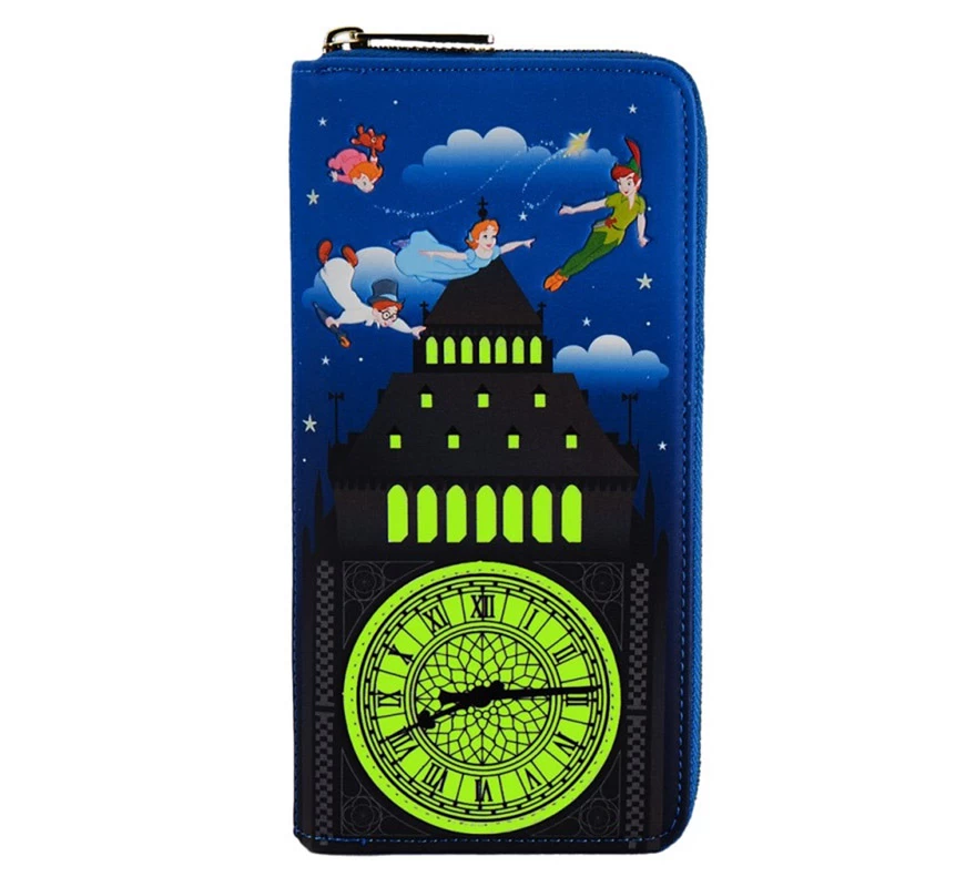 Disney Cartera Loungefly Peter Pan Reloj - Imagen 5