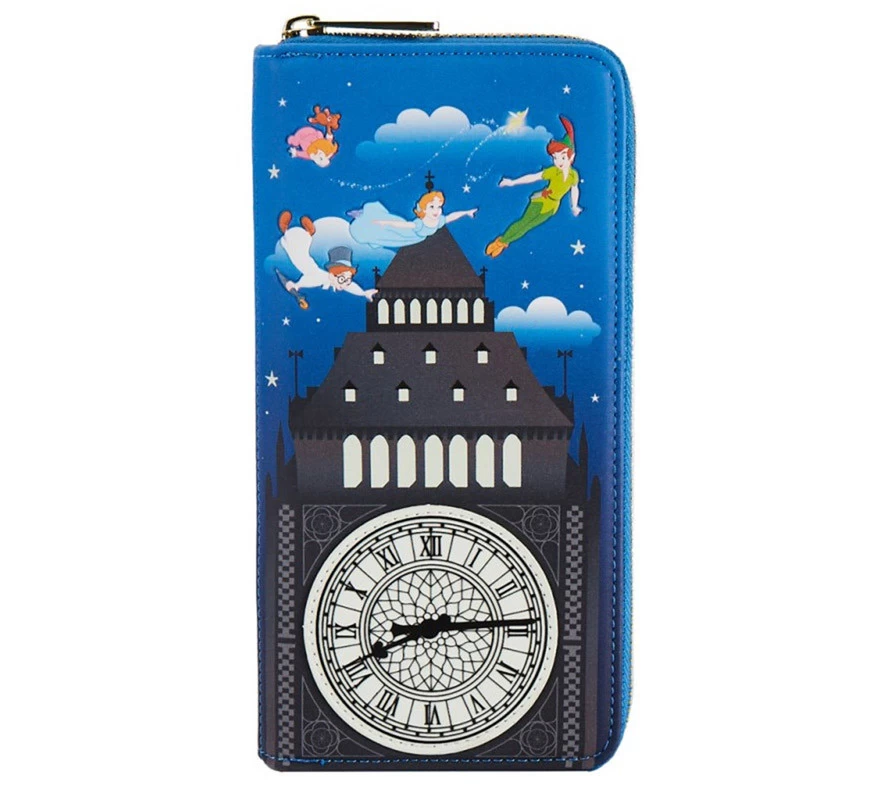 Disney Cartera Loungefly Peter Pan Reloj