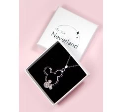 Disney Colgante Mickey Mouse 90th Anniversary Acero Y Circonitas
