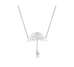 Colgante Oro Blanco Mary Poppins Paraguas Disney