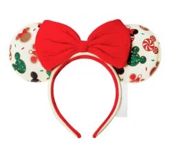 Disney Diadema Loungefly Minnie & Mickey Galletas De Navidad