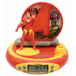 Disney Despertador Digital Proyector Iron Man