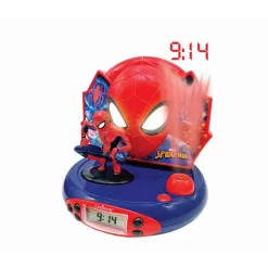 Disney Reloj Despertador Digital Sonidos Spiderman 3D