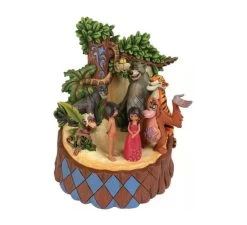Disney Figura Jim Shore El Libro De La Selva Carved By Heart
