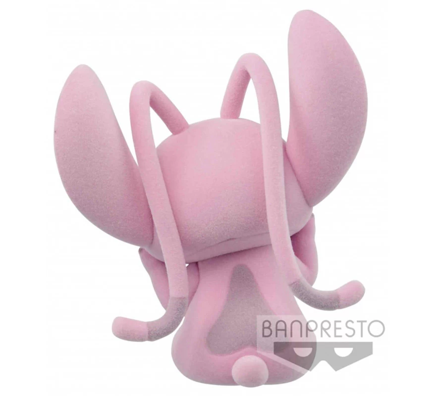 Disney Figura Q Posket Angel Lilo Y Stitch Terciopelo - Imagen 4