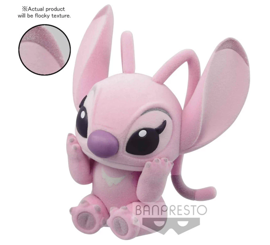 Disney Figura Q Posket Angel Lilo Y Stitch Terciopelo