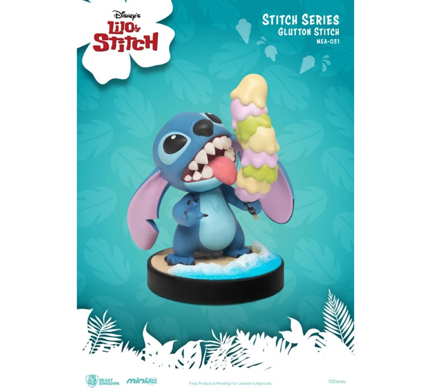 Disney Figura Stitch Con Helado Mini Egg Attack 8 Cm