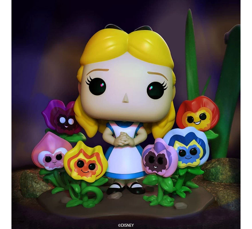 Disney Funko Pop! Deluxe Alicia Con Pensamientos - Imagen 2