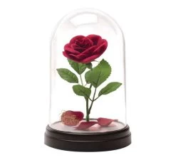 Disney Lámpara Rosa Encantada La Bella Y La Bestia