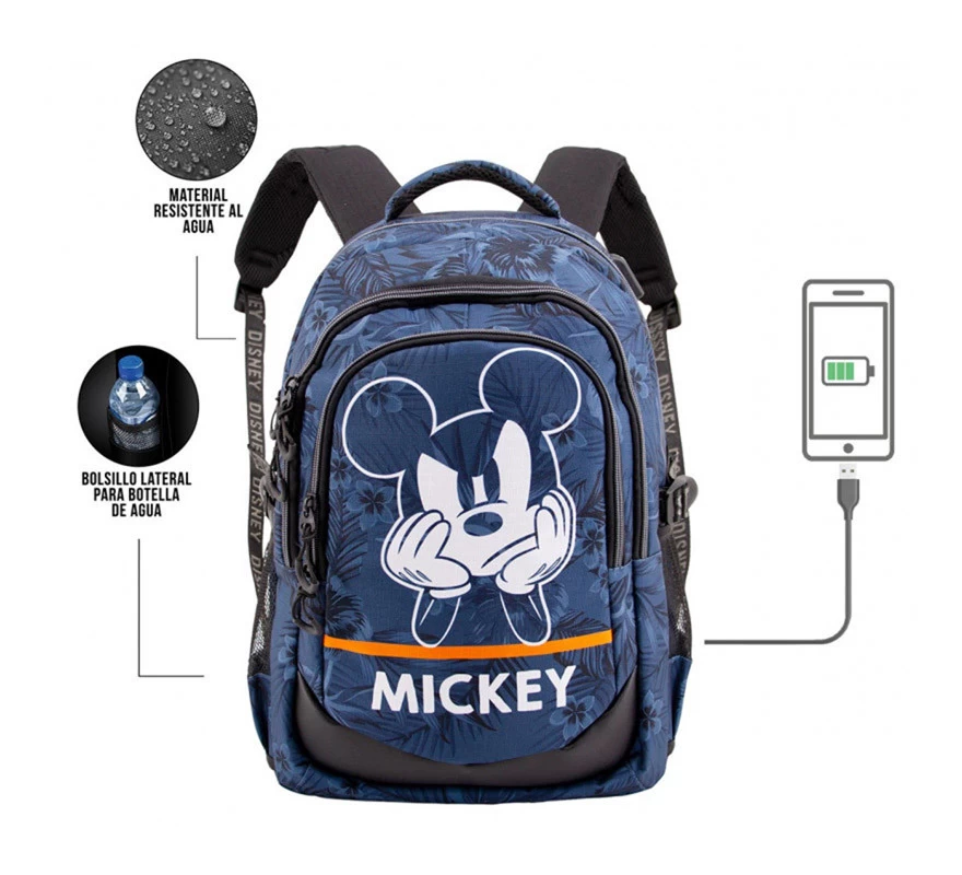 Mochila Mickey Mouse Disney Blue - Imagen 2