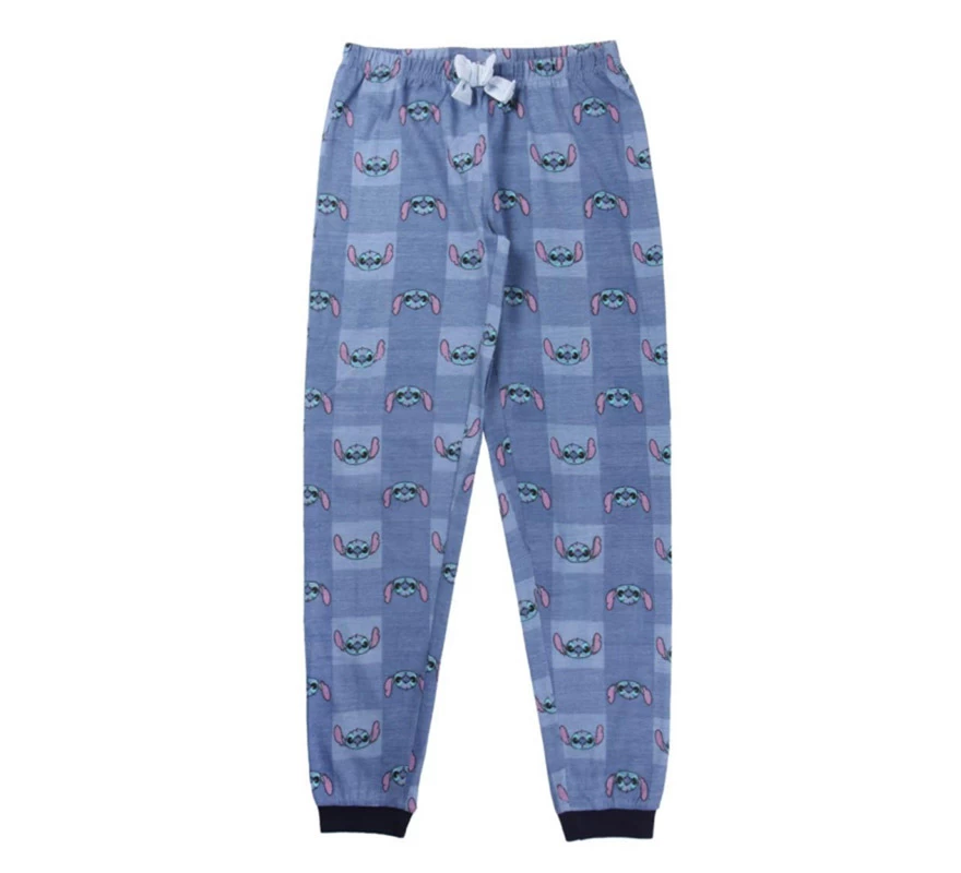 Pijama Largo Chica Stitch Disney - Imagen 4