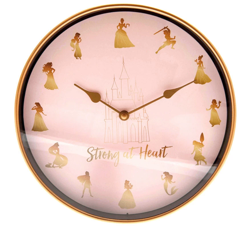 Reloj De Pared Princesas Disney Strong