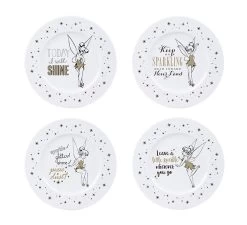 Set De 4 Platos Campanilla Disney